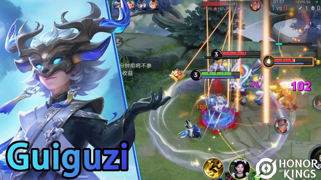 Honor of Kings （Guiguzi）How to play Guiguzi?｜Como jogar Guiguzi?
