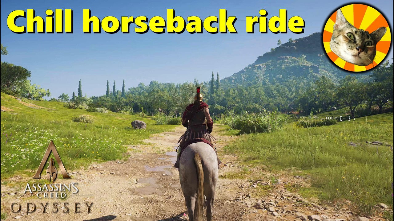 Athens to Sparta relaxing horseback ride | Assassin's Creed Odyssey