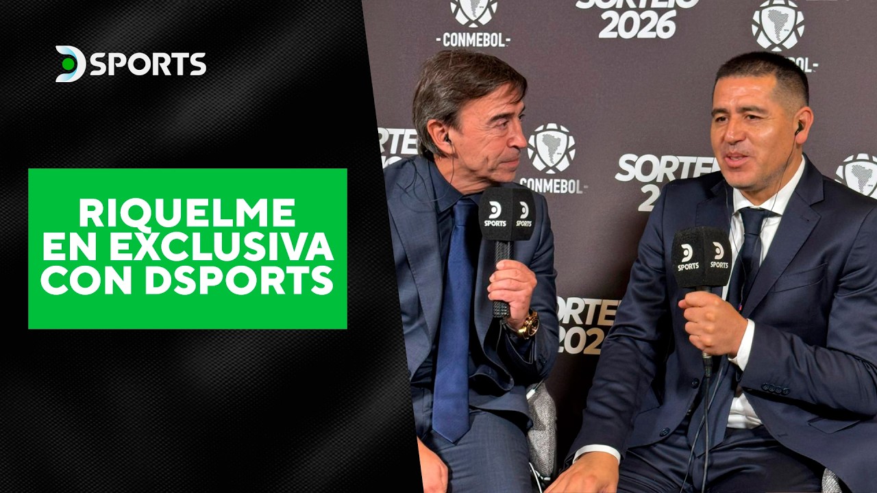 🏆 ¡RIQUELME en EXCLUSIVA! ¡MANO A MANO con DSPORTS!