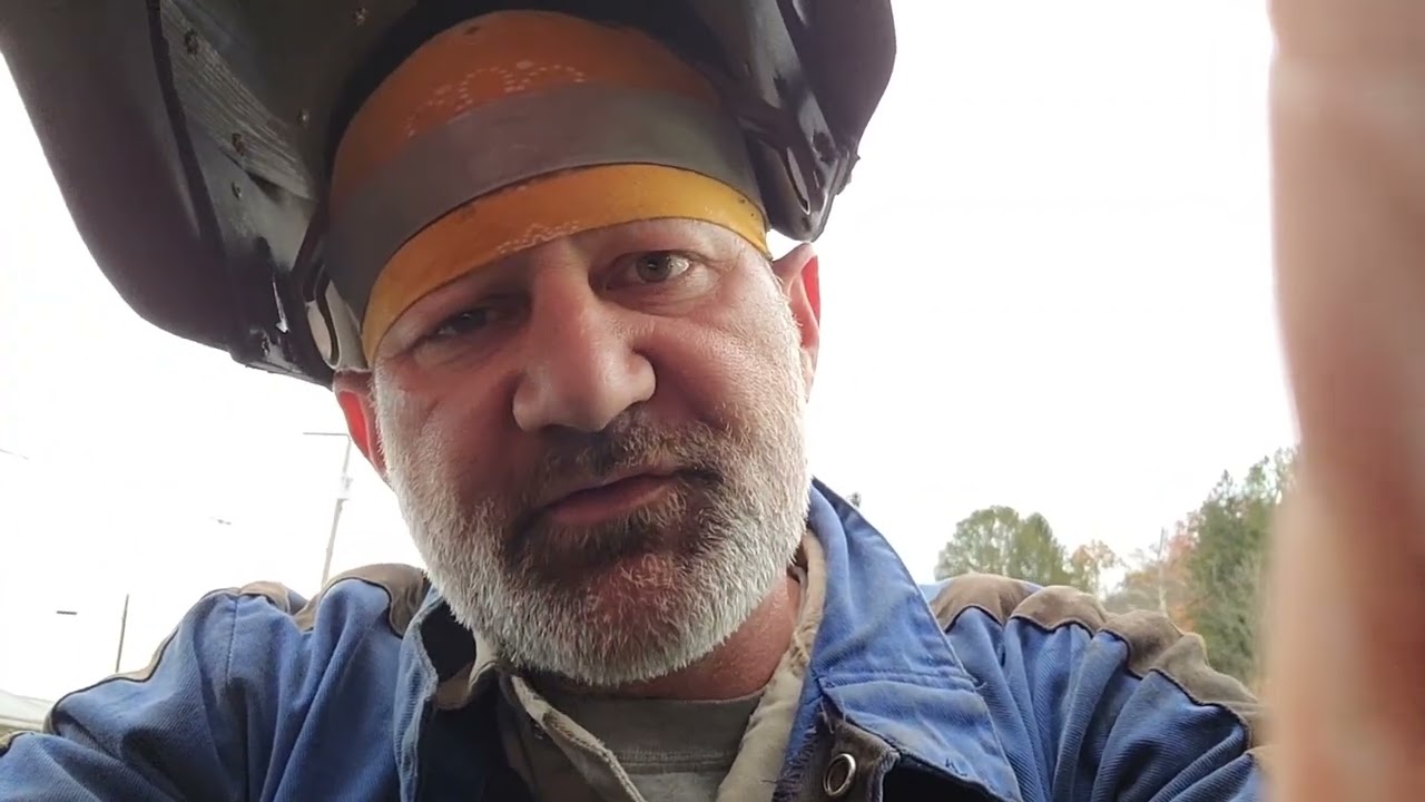 Log truck frame fixed...at least its better than the last repair