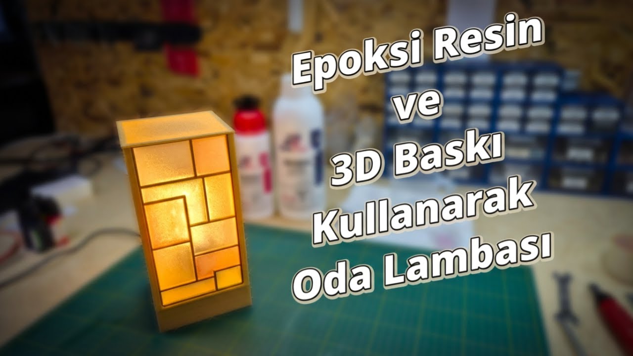 Epoksi Reçine ve 3D Baskı Beraber Kullanılır Mı?