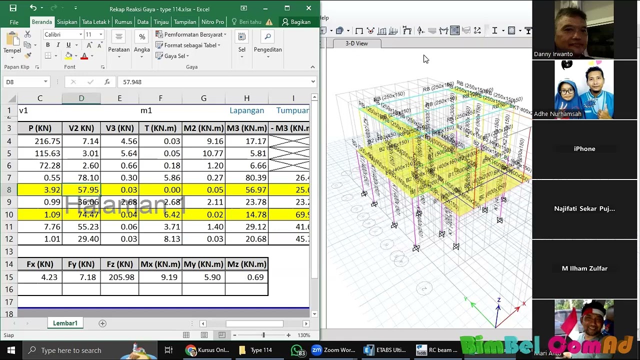 Diskusi Kursus Online - CSI Etabs & Tekla Tedds - Review Tekla Tedds