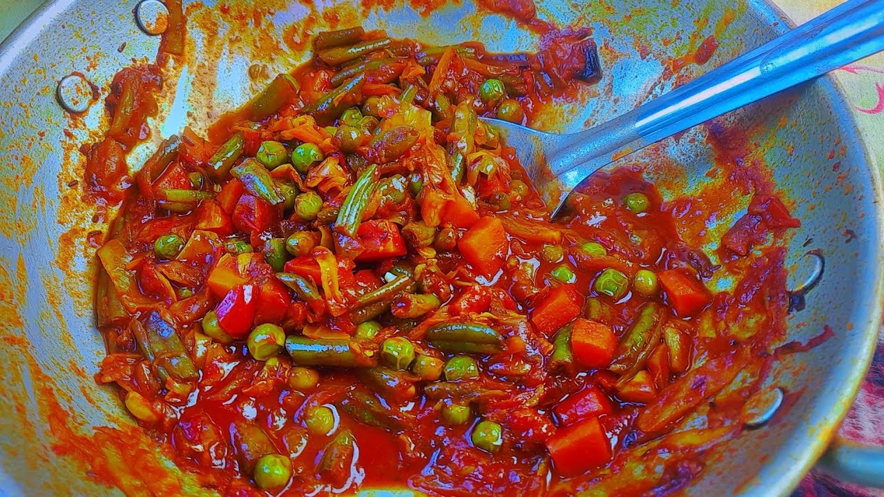 Mix Vegetables Recipe | Desi Style Recipe 
