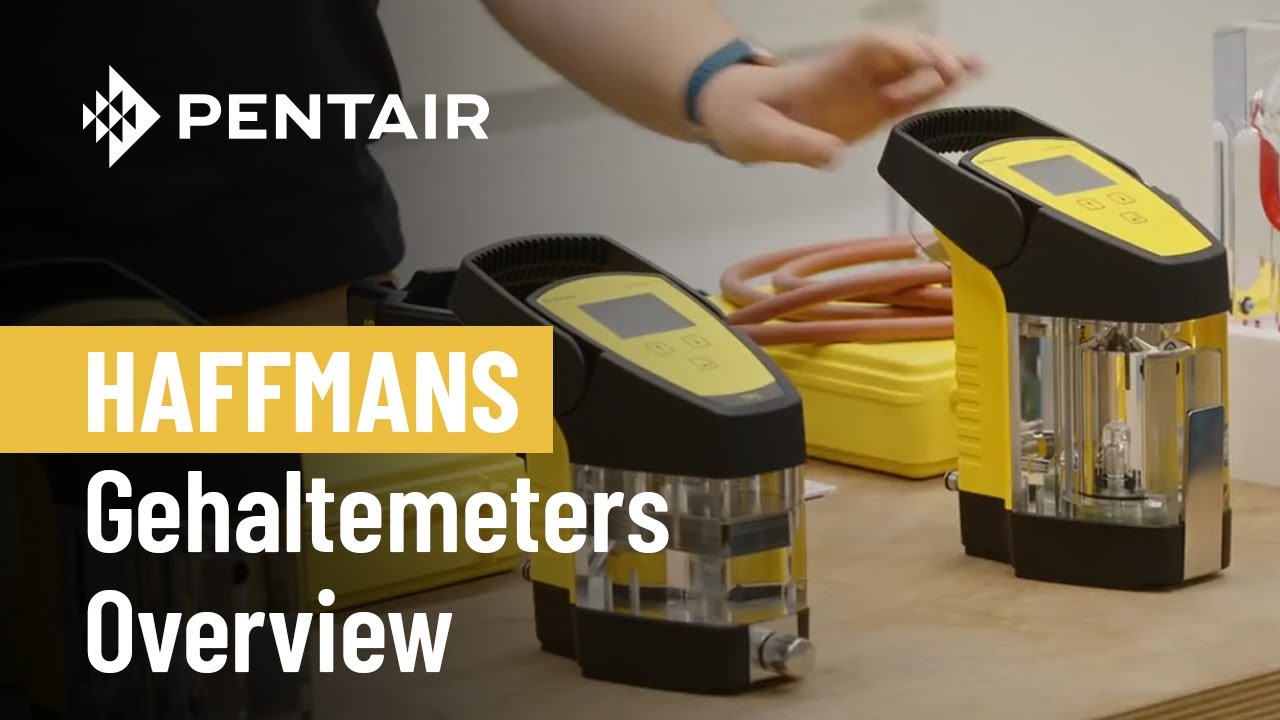 Pentair Haffmans TECH TALK - Gehaltemeters Overview