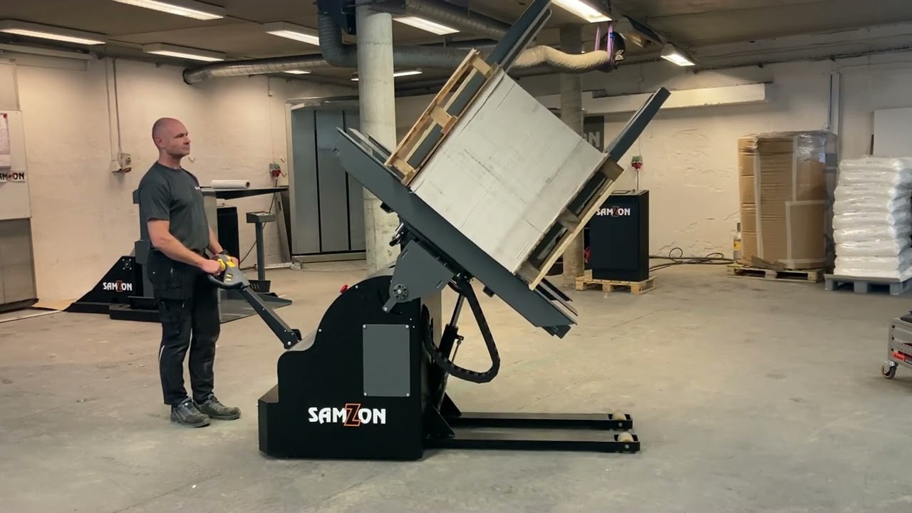 Mobile Pallet Inverter MPT1000-10 Demo