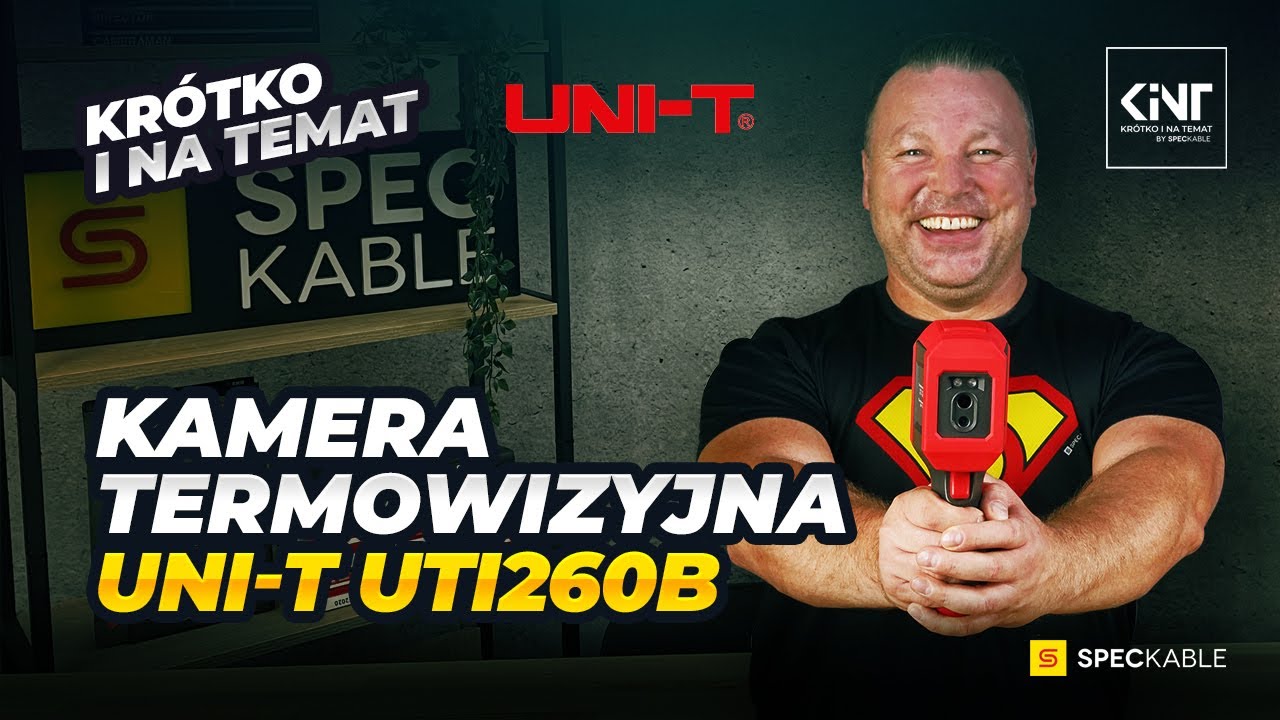 Kamera termowizyjna UNI-T UTI260B [KiNT#54]
