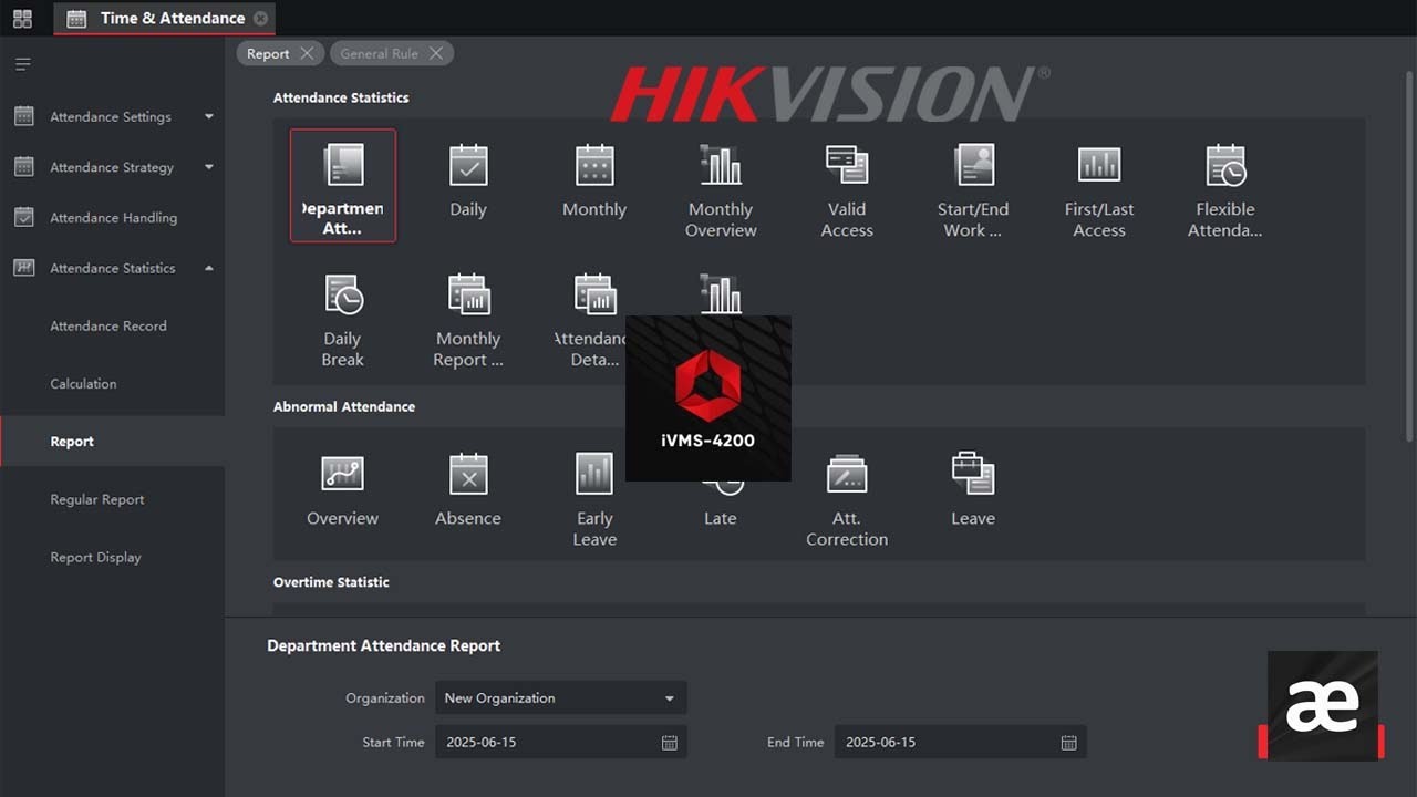 Cara Tarik Data Absensi atau Report via IVMS4200 | Hikvision Access Control