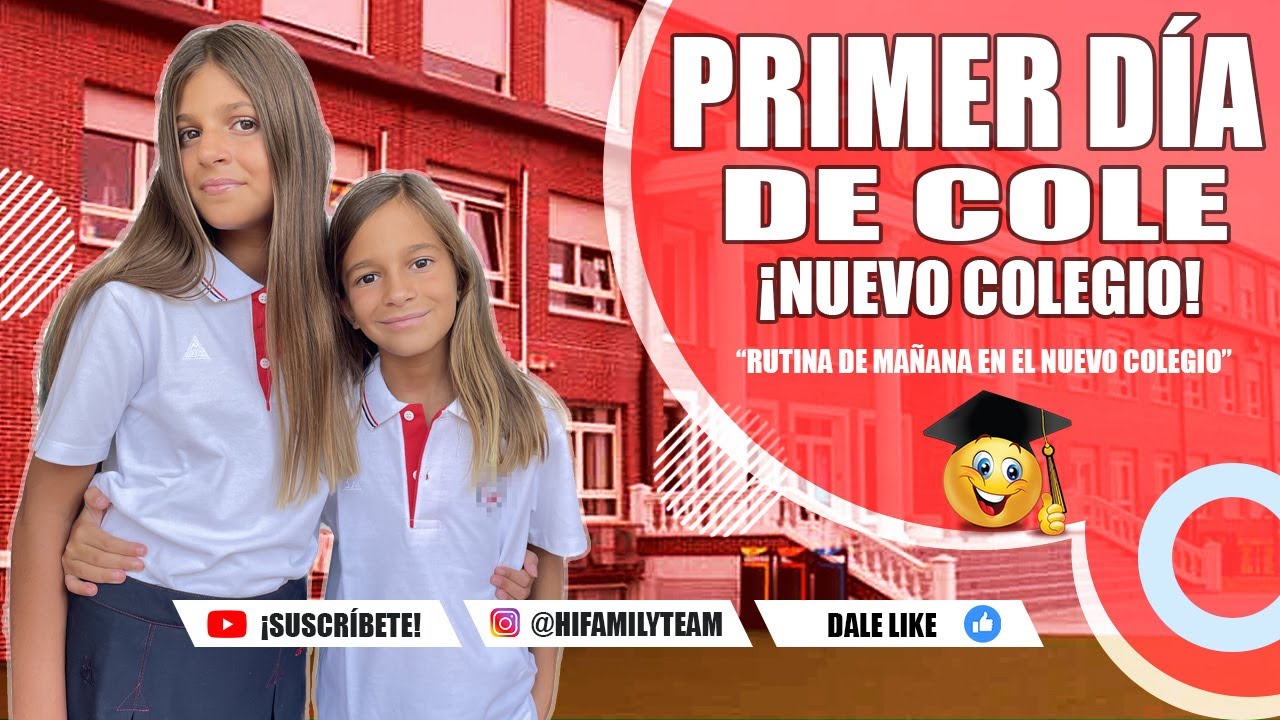 RUTINA De MAÑANA Primer Día De COLEGIO ✏️ #hifamilyteam