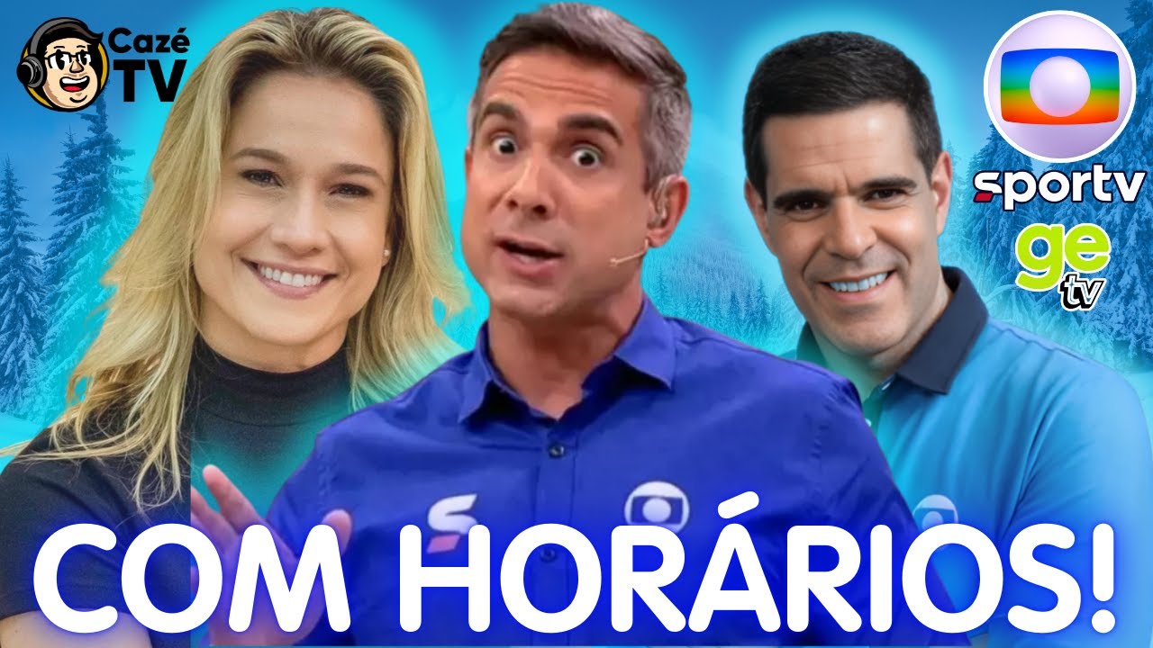 Como serão as OLIMPÍADAS DE INVERNO 2026 na TV - e HORÁRIOS!