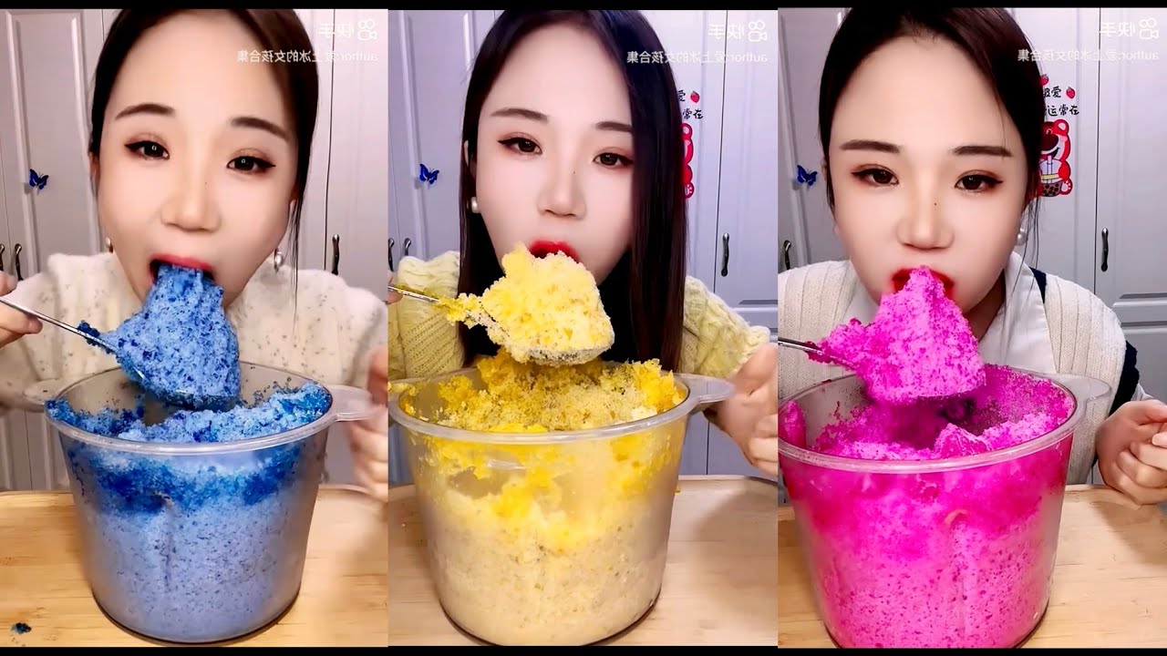 CRUNCHY ONLYBITES OF COLORFUL SHAVED ICE 🍧 by YY