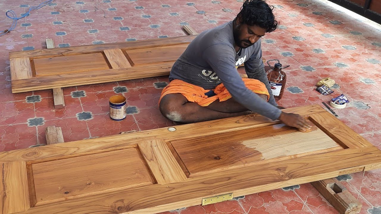 Sheenlac Nc Sanding Sealer Mixing & Apply | Wood Polish Tips | Manual Work