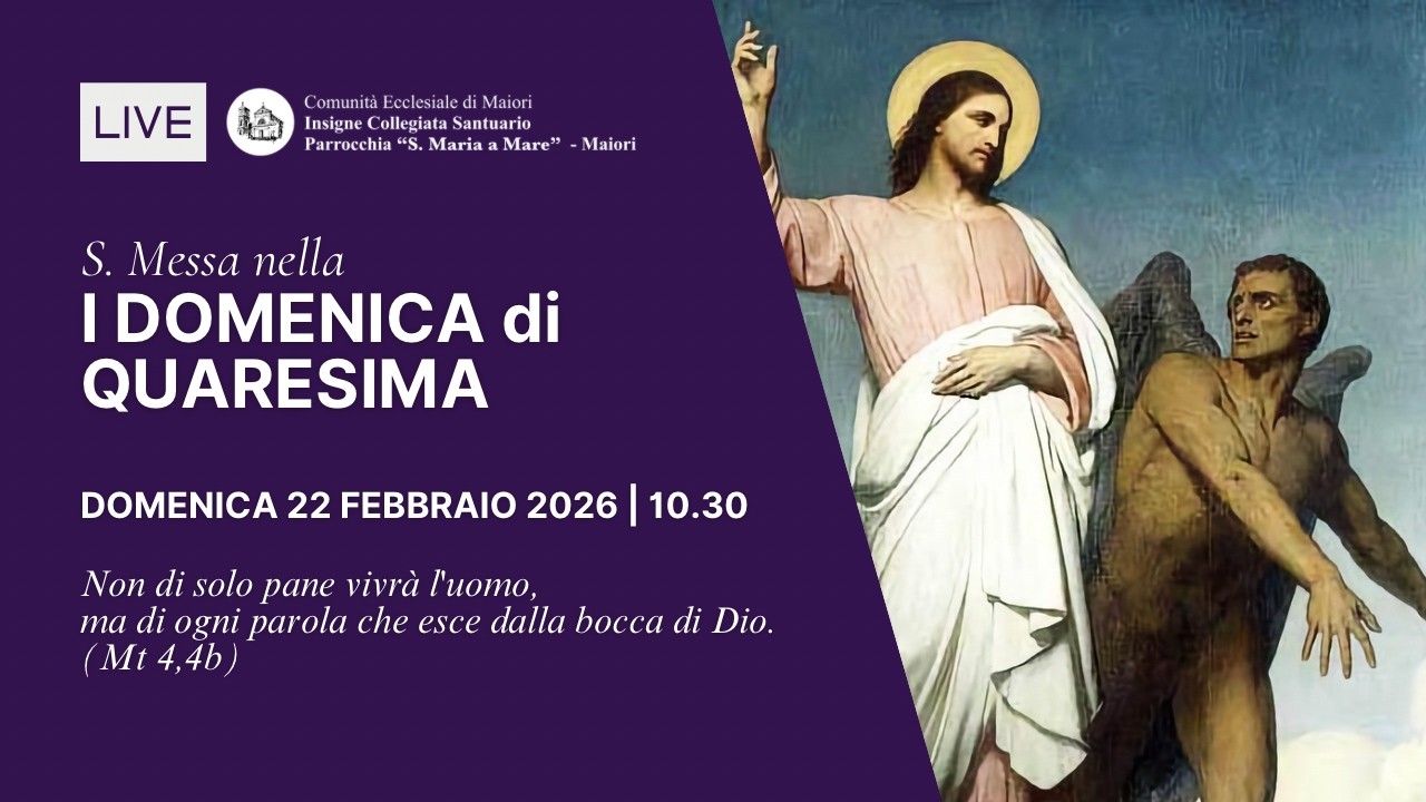 🟣LIVE | S. Messa nella I Domenica di Quaresima