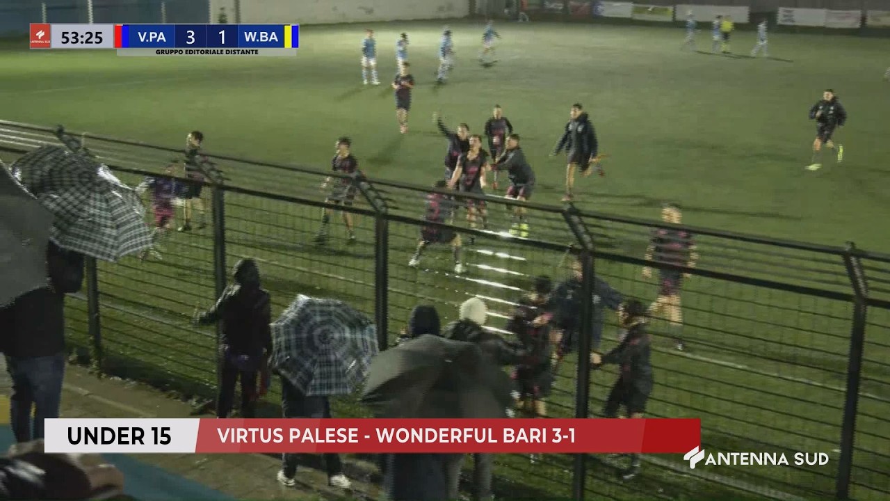 14 FEBBRAIO 2026 - UNDER 15 - VIRTUS PALESE - WONDERFUL BARI 3-1