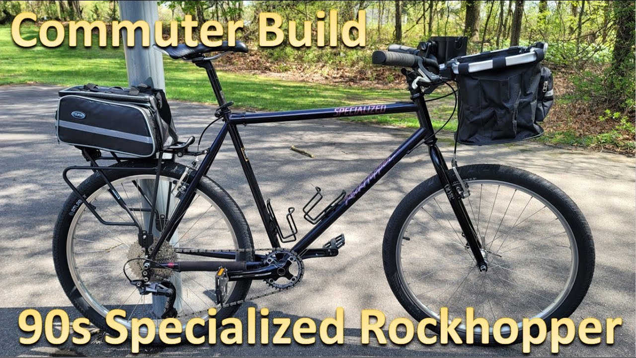 Сборка Rockhopper Commuter 90-х годов — я делаю лучший из построенных мною велосипедов еще лучше.