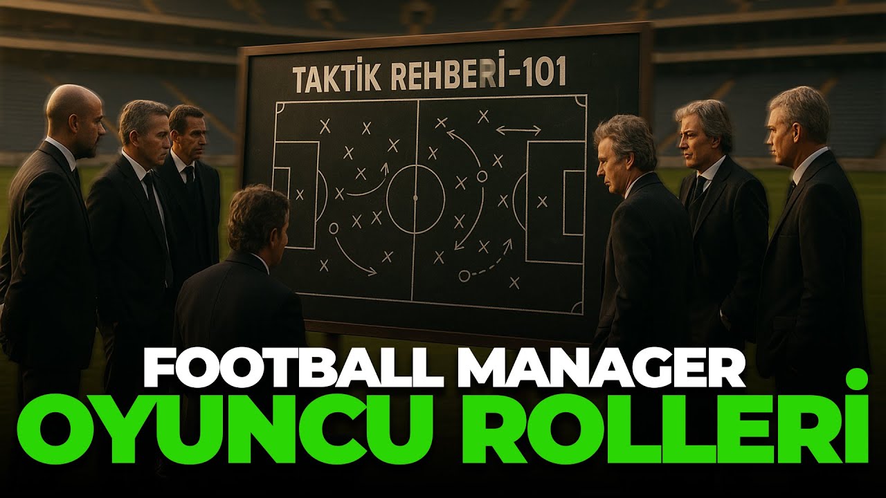 DETAYLI TAKTİK REHBERİ: Oyuncu Rolleri - FM24 REHBER