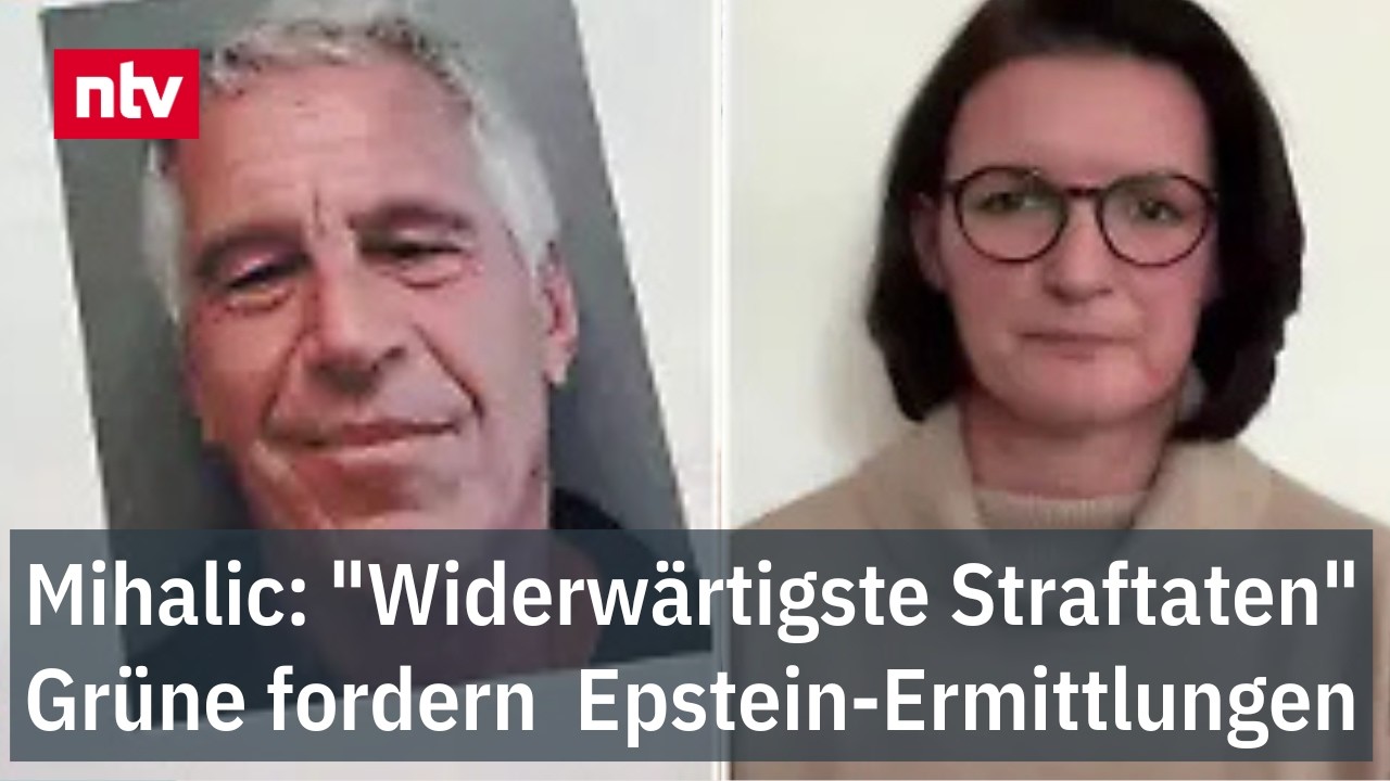 Grüne fordern deutsche Ermittlungen zu Epstein-Akten - 