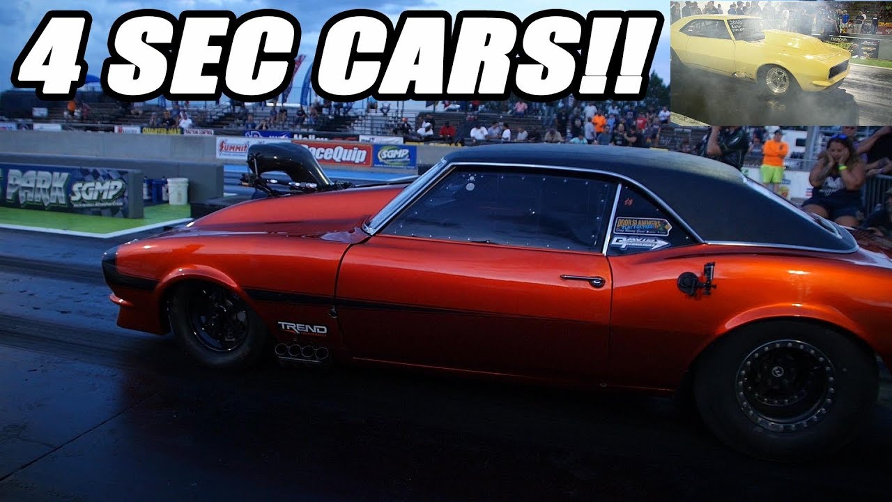 4 SEC DRAG CARS THAT ALL MEAN BUSINESS!! TURBO, BLOWER AND NITROUS CARS GALORE!
