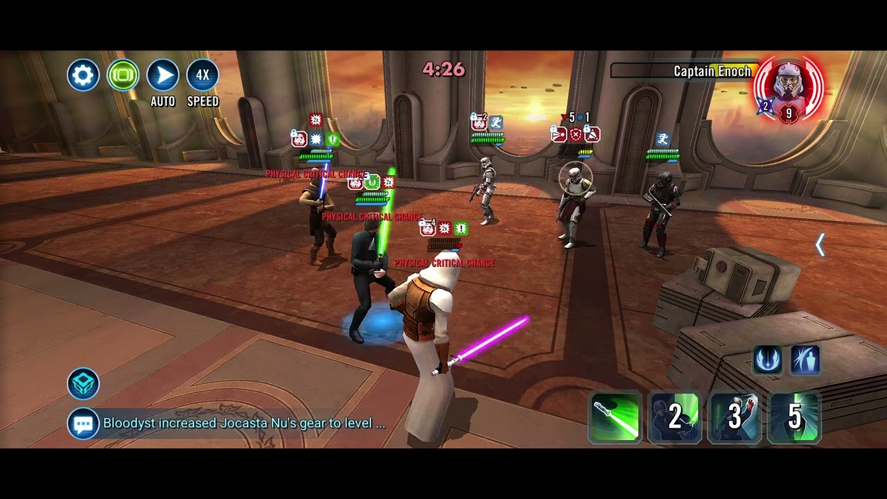 GA 3v3 Jedi Knight Luke Skywalker vs Captain Enoch zombie troopers squad
