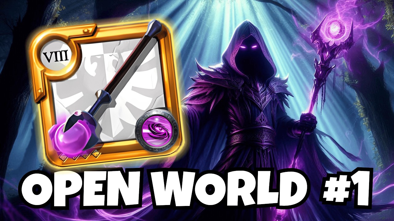 Arcane Staff in OPEN WORLD is Actually Broken… 💀 | Albion Online PvP
