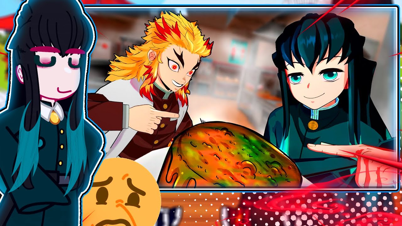 ||Hashiras reagindo a COZINHANDO COM RENGOKU E TOKITO|| \\🇧🇷// ◆Bielly - Inagaki◆