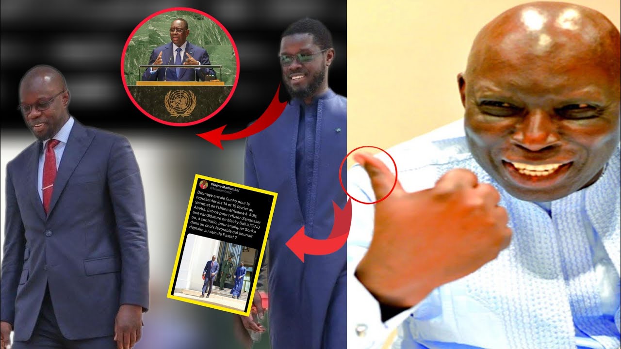 🛑Urgent ! Madiambal balance une info explosive : Diomaye piège Sonko face à Macky ? ONU, Addis Ab...