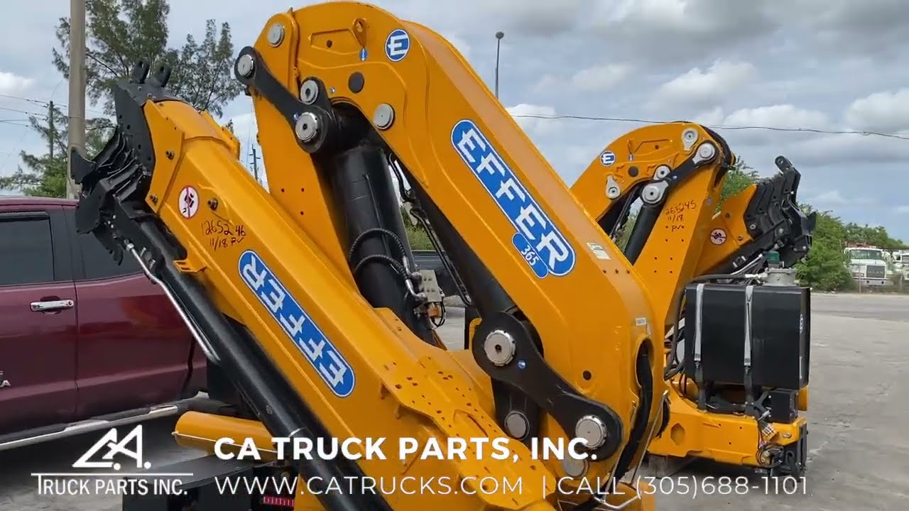 (NEW) 2018 EFFER 365/4S CRANE For Sale | CA Truck Parts, Inc.
