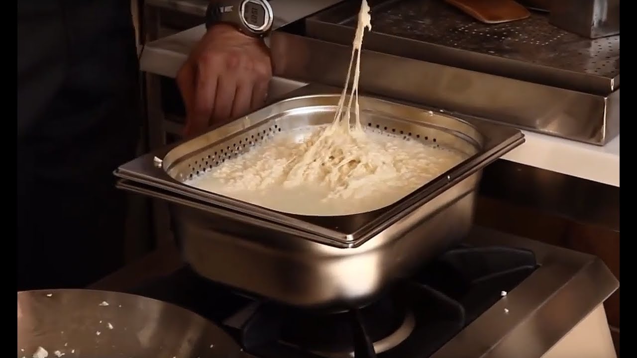 Evde kolay kaşar peyniri yapımı