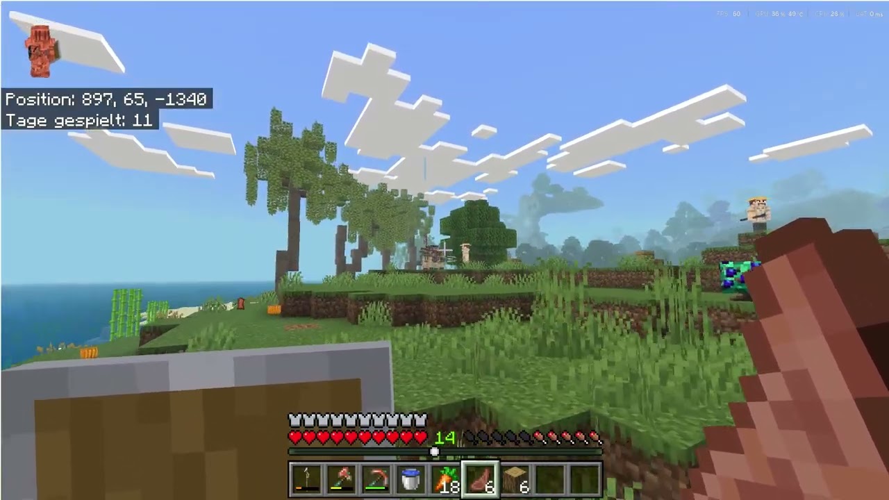Ich spiele Minecraft mit Vogel9 Part 4