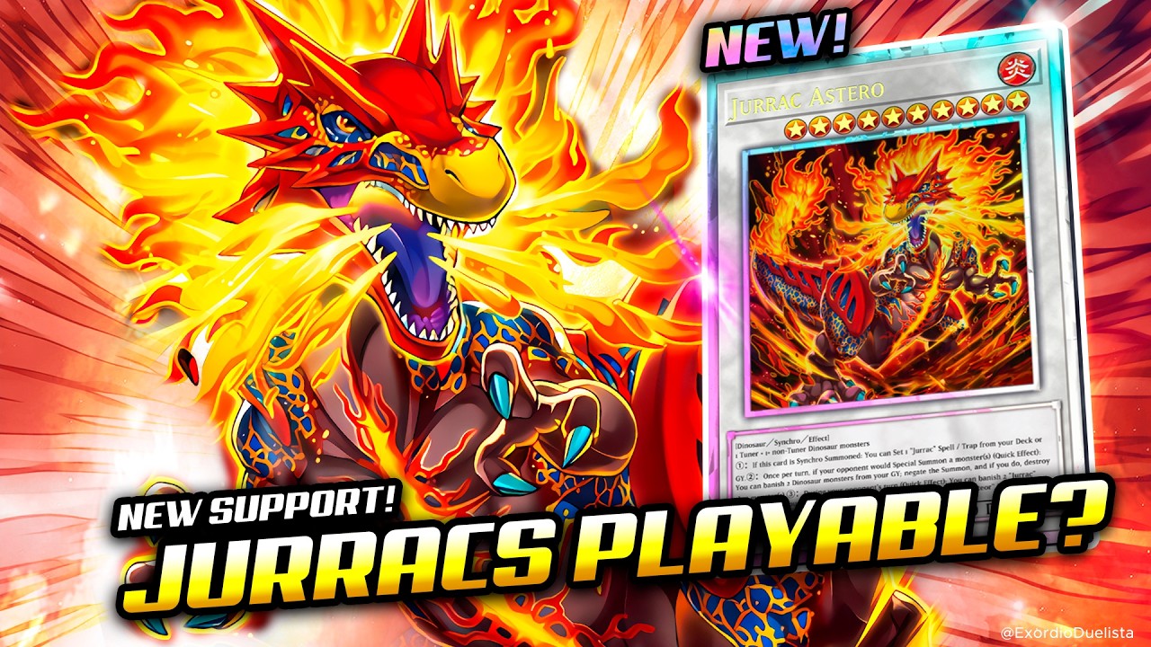 AFTER 11 YEARS, NEW JURRAC SUPPORT❗ Deck DINOSAUR ft. NEW JURRAC cards from TERMINAL WORLD 2 | MDPRO