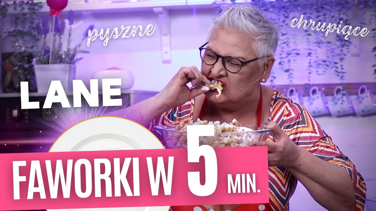 Lane FAWORKI w 5 min. 😋 pyszne i chrupiące
