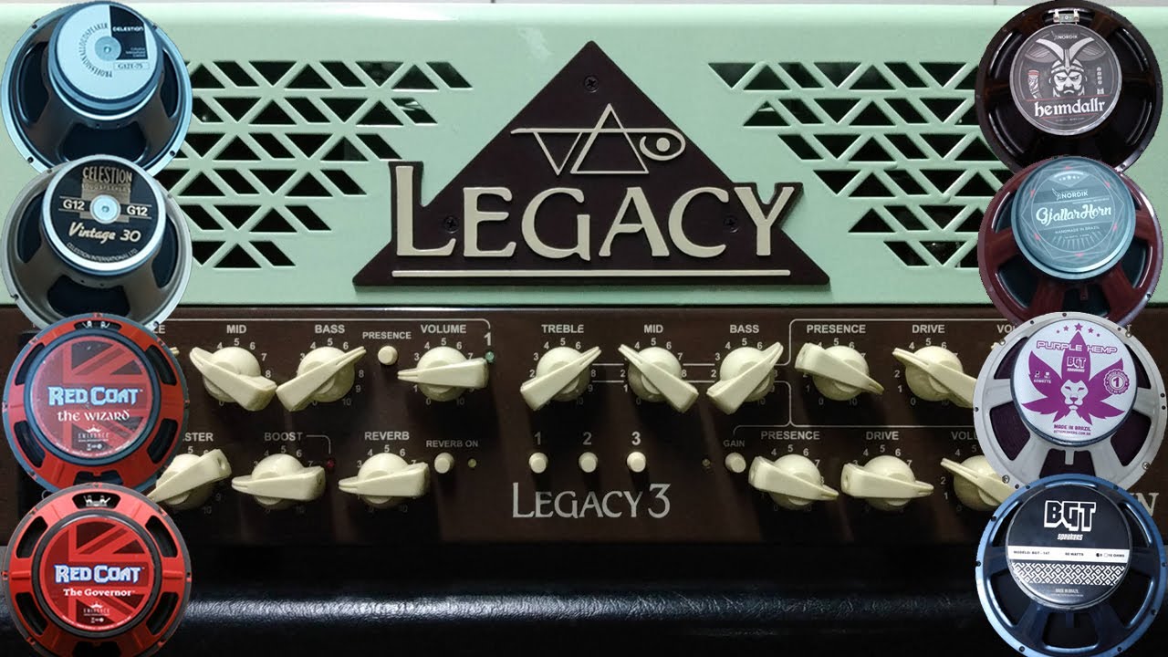 Carvin Legacy 3 (VL3) Head - Review (Celestion, Eminence, Nordik & BGT)