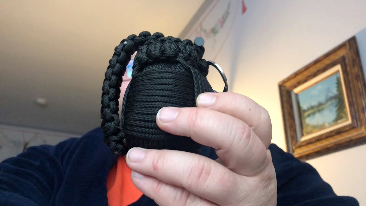 JJJinks Opens a Trail Blazer Paracord Survival Grenade From BudK. Good Enough to Survive?