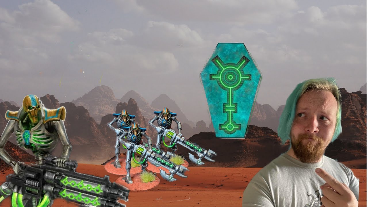 PAINTING NECRONS NIHILAKH DYNASTY WARHAMMER 40,000 TABLE TOP STANDARD!!