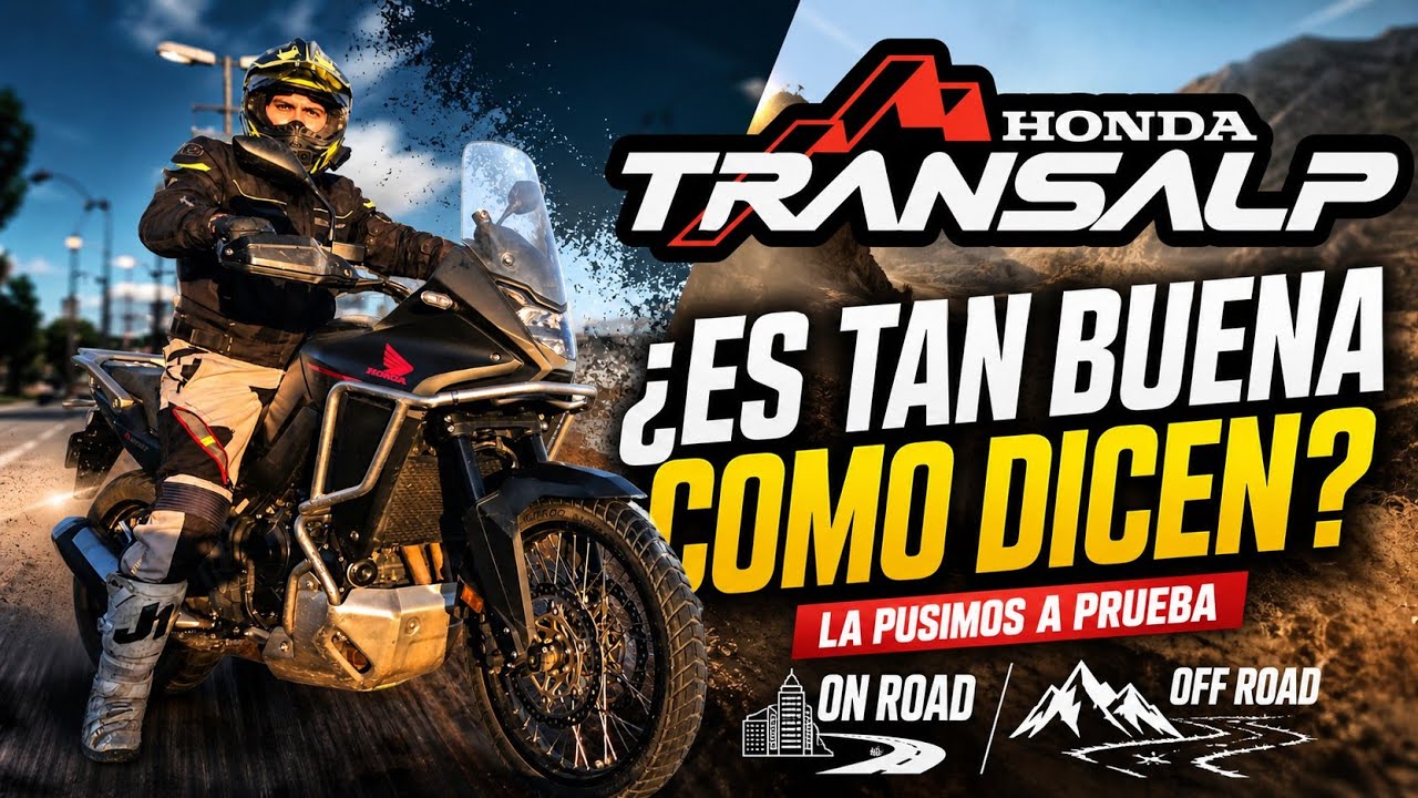 Honda Transalp 750 | ¿Realmente vale la pena? Prueba real en ruta y off road