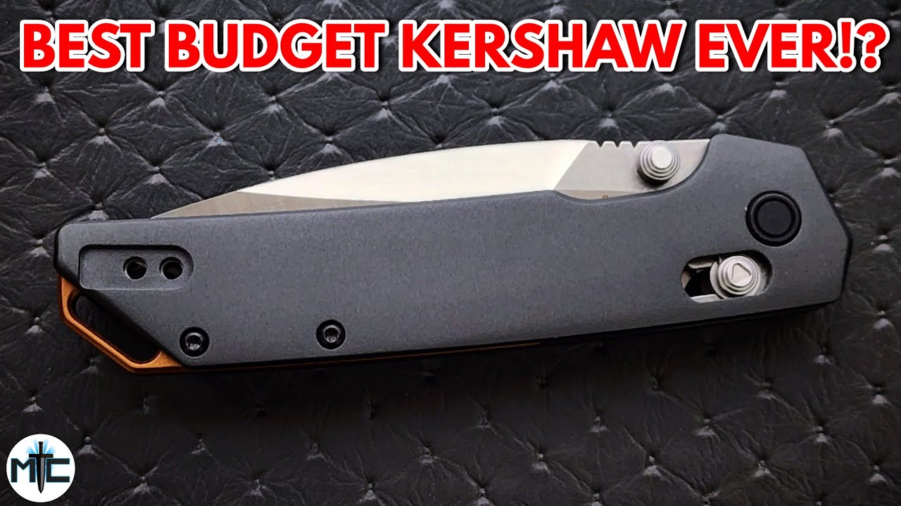 This Might Be My FAVORITE Budget Kershaw Knife EVER! - Kershaw Iridium - Overview and Review