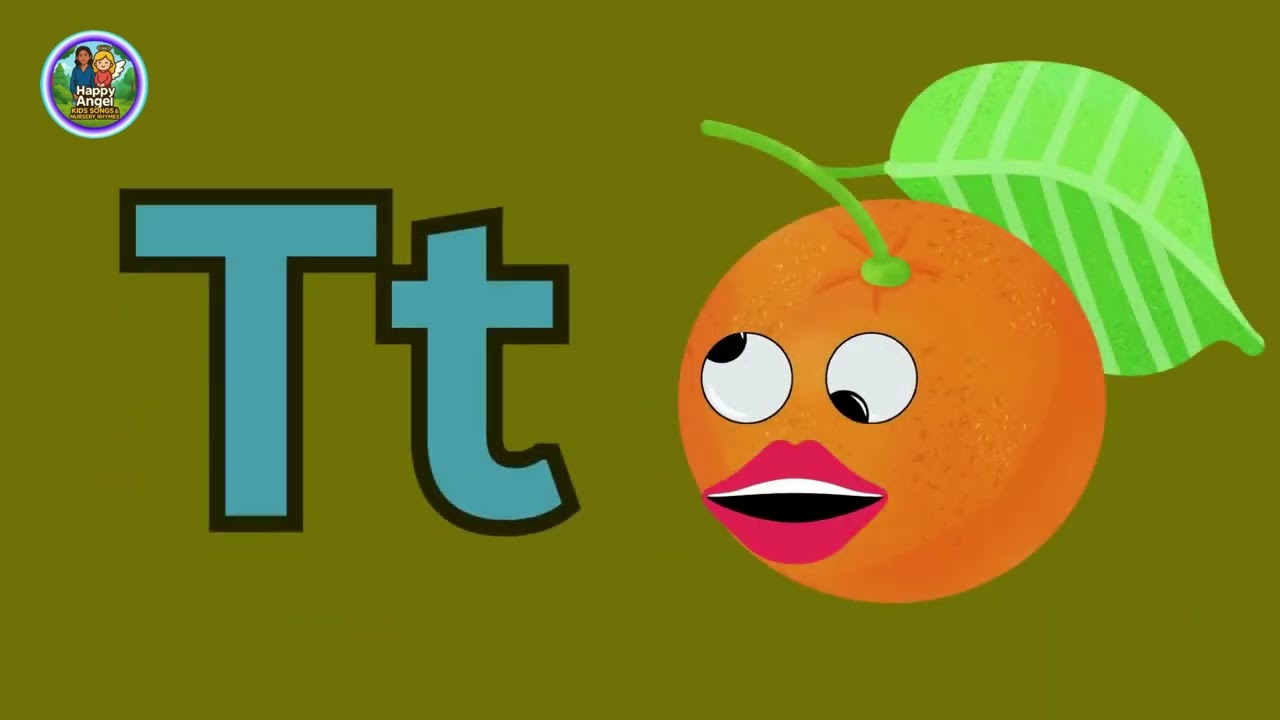 Phonics Song with TWO Words - A For Apple - ABC Alphabet Songs with Sounds for Children