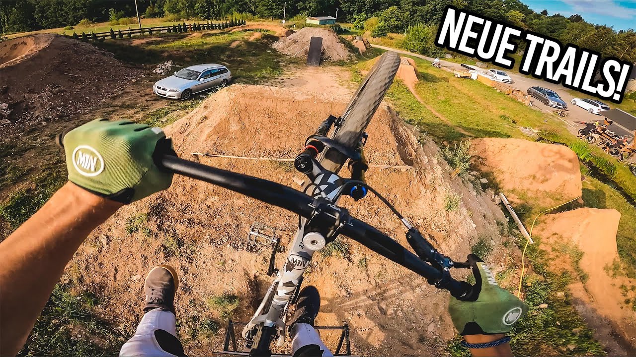 UNSERE NEUEN DIRTJUMP TRAILS & SLOPESTYLE LINE! 🙏🏼