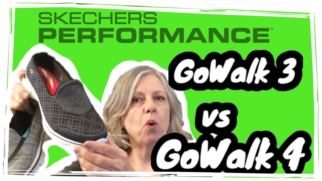 💖 What's the difference between Skechers Go Walk 3 and Go Walk 4? 💖