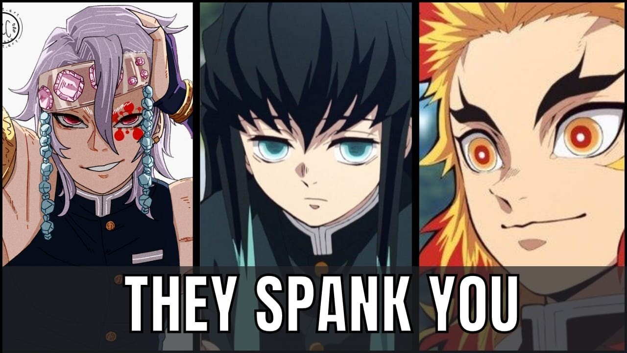 They spank you - Demon slayer x listener asmr
