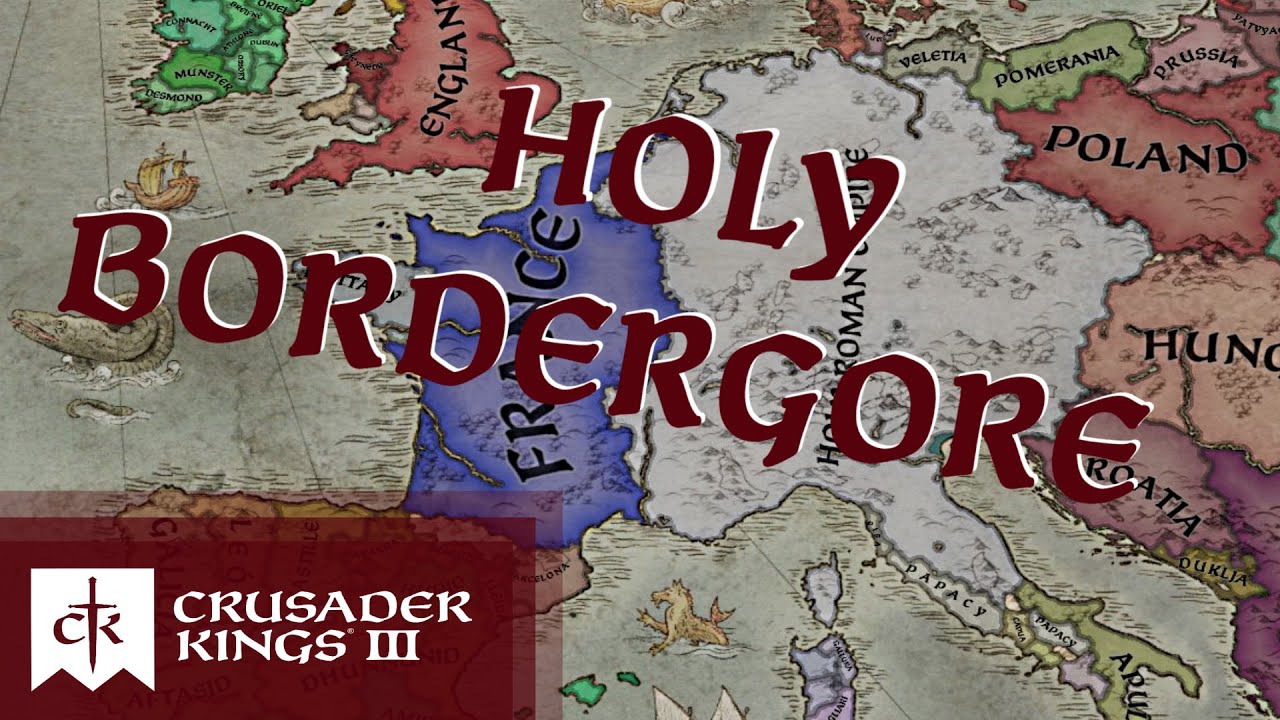 CK3: 1066 Timelapse: Holy Bordergore (AI ONLY!)