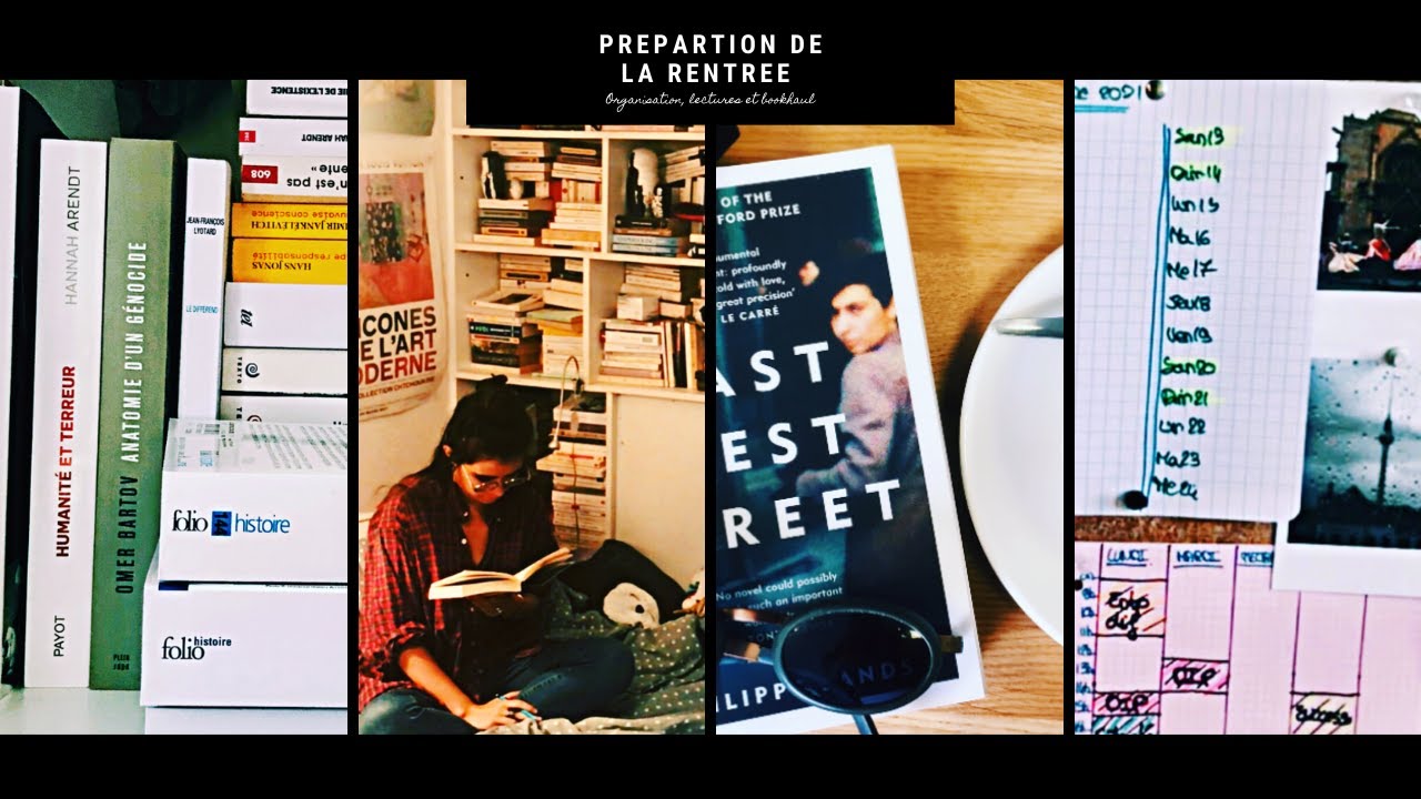 Vlog de rentrée : organisation, bookhaul et lecture du moment (Vlog #14)