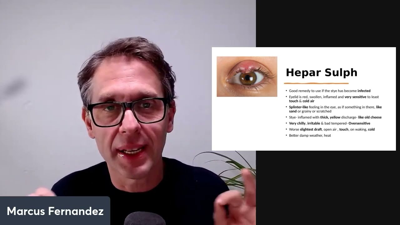 HOMEOPATHY FOR STYES AND BLEPHARITIS
