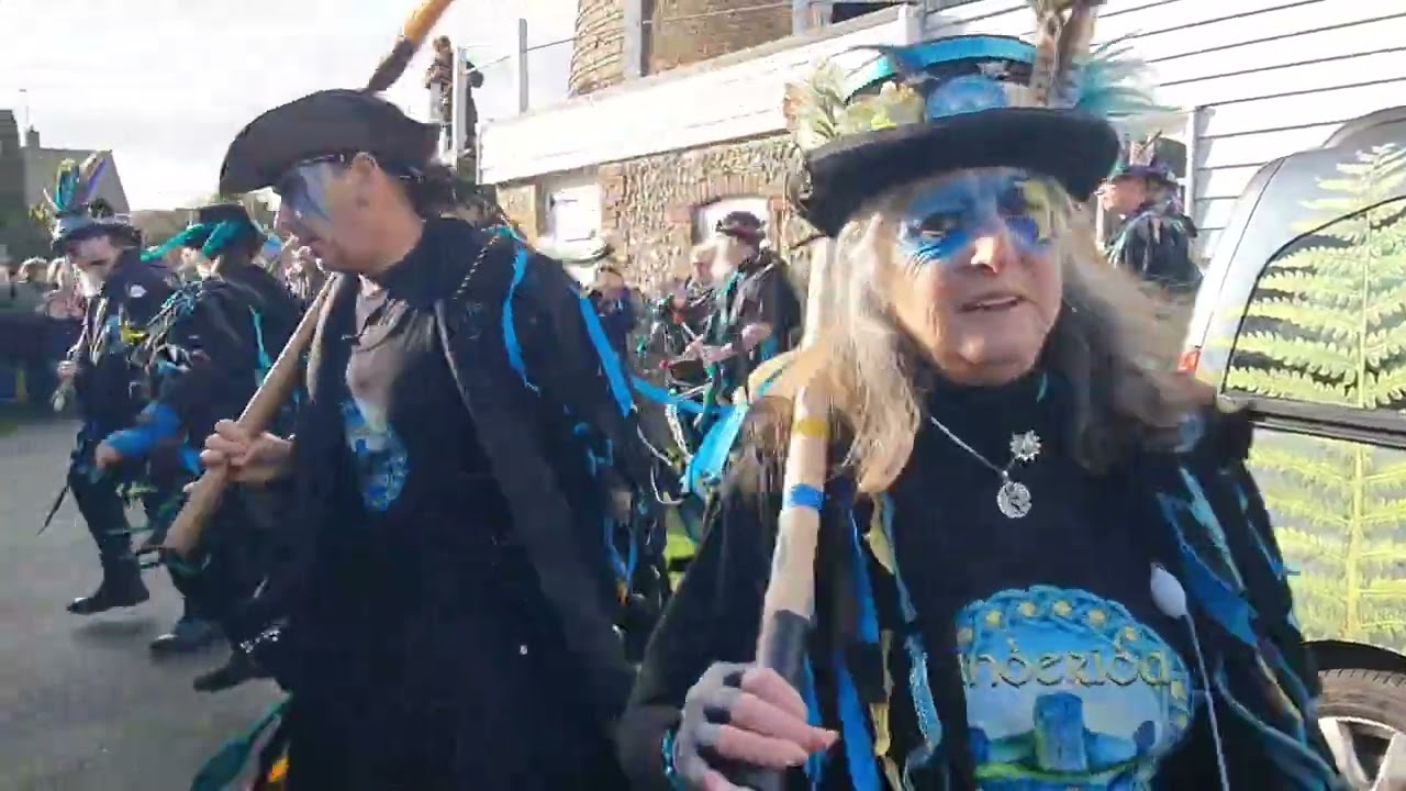Wrecked by Anderida Border Morris at Polegate Windmill on the afternoon of