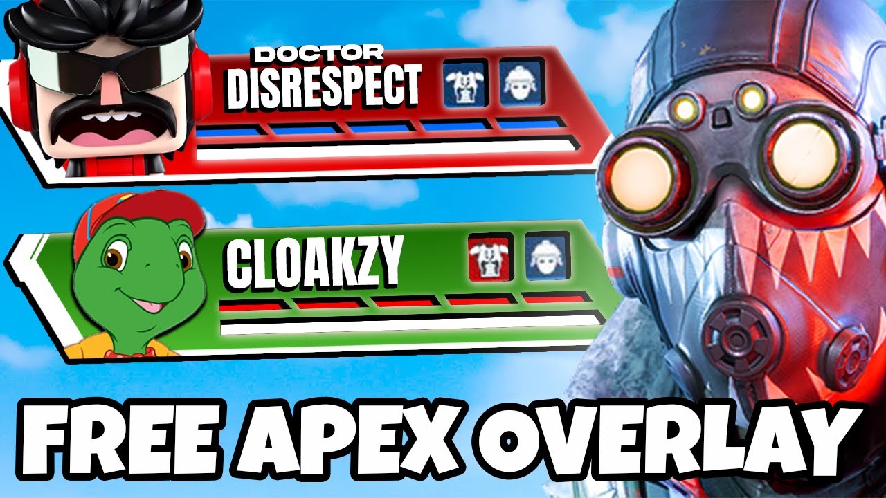 HOW TO MAKE APEX OVERLAY | Free Health bar Download