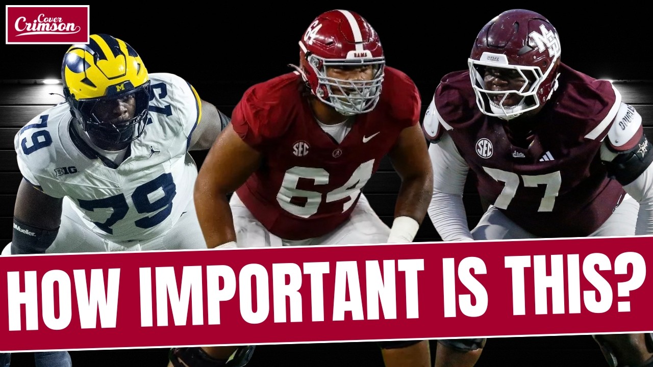 BREAKDOWN: How Alabama's Inexperience on OL IMPACTS National Title Chase