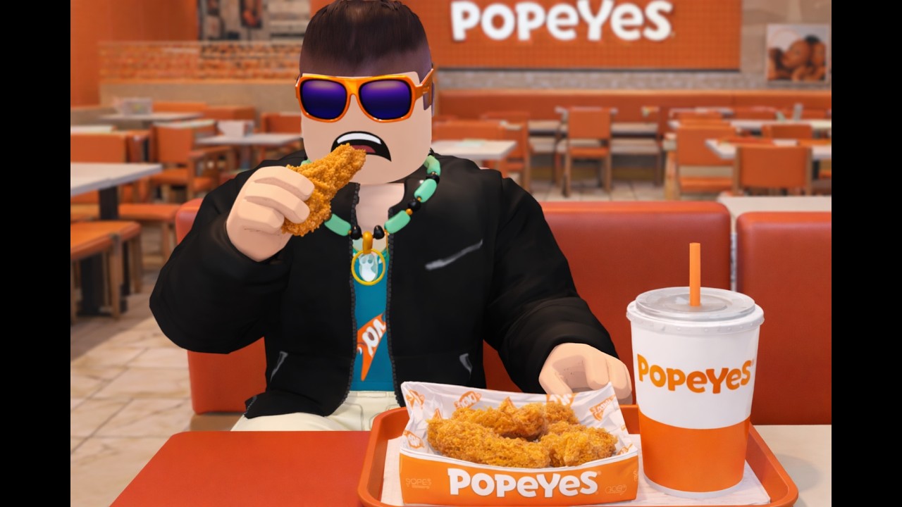 I Met the most annoying worker in Popeyes ( Turn on your Captions to no what Im Saying)