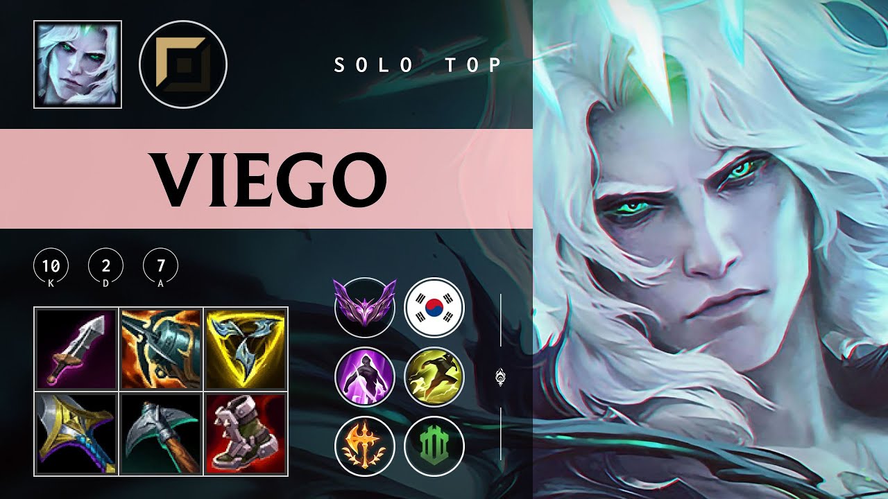 Viego Top vs Yone - KR Master Patch 25.24