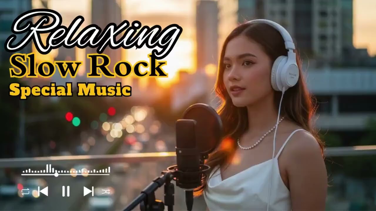 🌌 Moonrise Drift Tunes | Emotional Slow Rock Atmosphere for Quiet Hours
