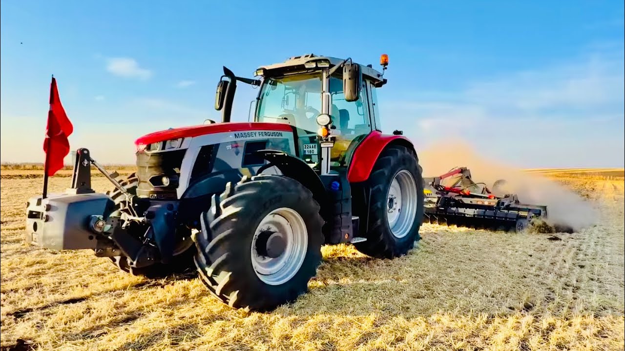 ETHEM YENİ TRAKTÖRÜ DENİYOR | MASSEY FERGUSON 7S.180