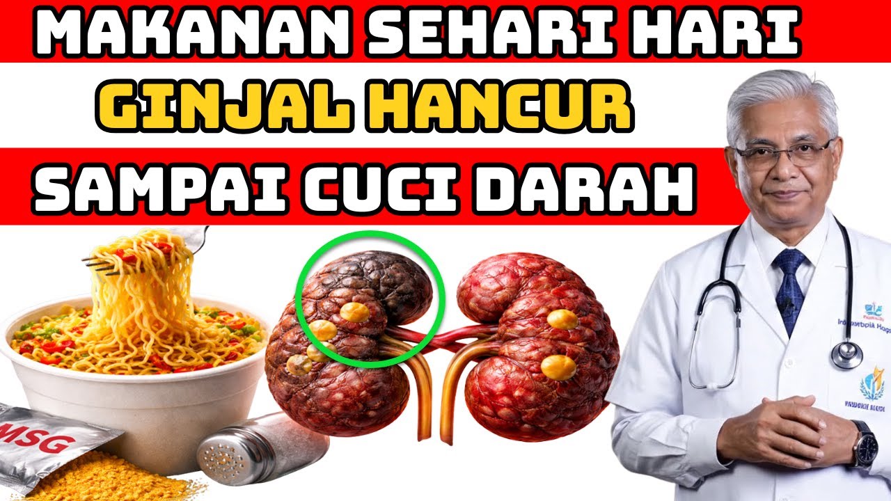 10 Makanan Ini Diam-Diam Menghancurkan Ginjal Anda, Hentikan Sekarang !
